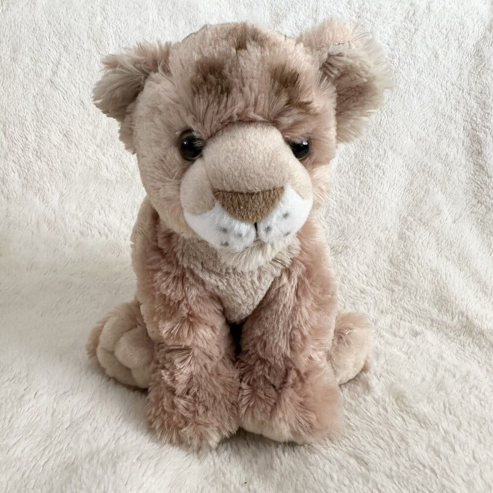 Wild Republic Cuddlekins Lion Cougar Cub Realistic Plush Stuffed Animal Big Cat